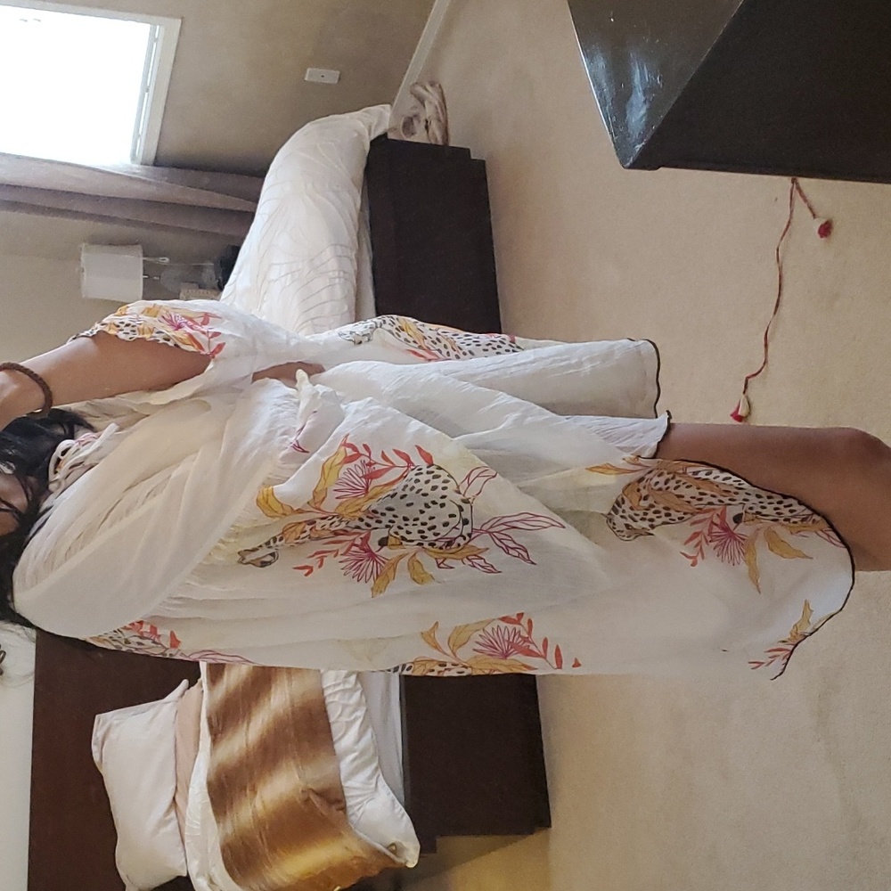 Free people  floral cape